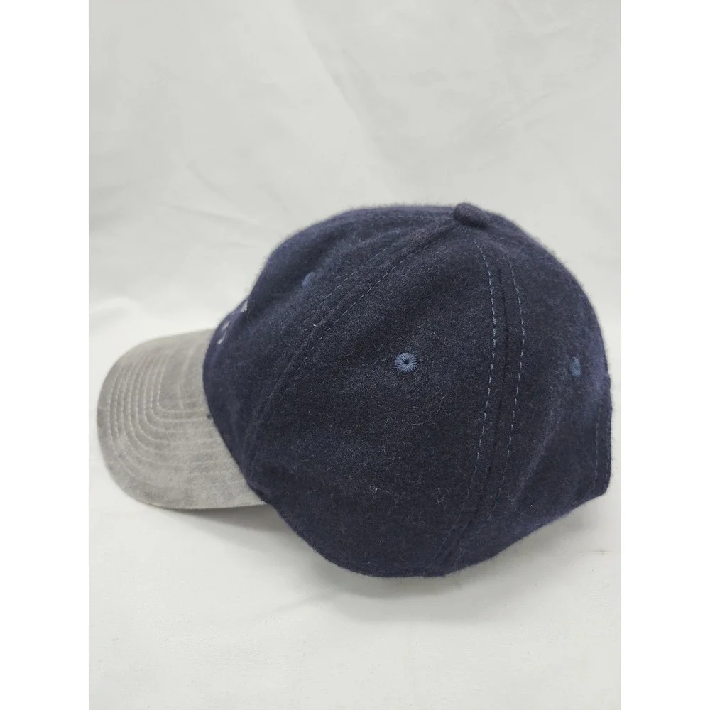 Bentley Hat Cap Strap Back Mens Black Gray Suede Brim Embroidered Logo Luxury